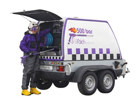 Установка СВД 500 бар, FALCH, прицеп Установка СВД 500 бар, FALCH, прицеп