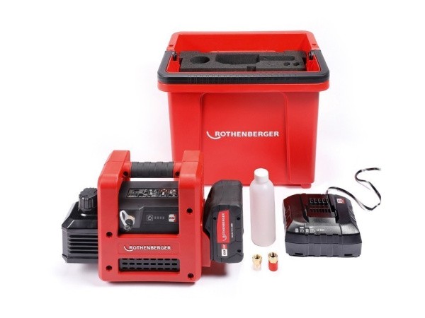 Аккумуляторный двухступенчатый вакуумный насос ROAIRVAC R32 Аккумуляторный двухступенчатый вакуумный насос ROAIRVAC R32