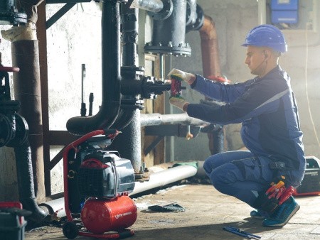 Опрессовка трубопровода